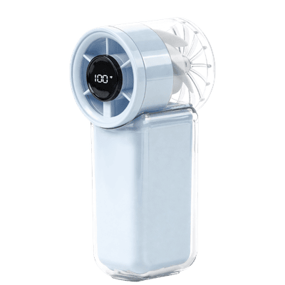 Fanbre handheld portable fan -- compact, lightweight, USB rechargeable