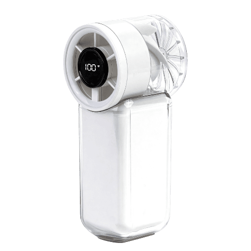 Handheld Fan - portable and rechargeable cooling solution