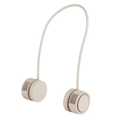 Fanbre neck fan -- hands-free bladeless wearable fan