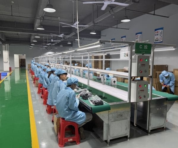 Fanbre manufacturing facility and professional team